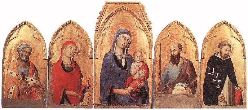 Simone Martini Orvieto Polyptych France oil painting art